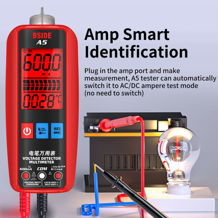 BSIDE A5 High Precision Intelligent Digital Pen Universal Table(Standard Without Battery) - Digital Multimeter by BSIDE | Online Shopping South Africa | PMC Jewellery | Buy Now Pay Later Mobicred