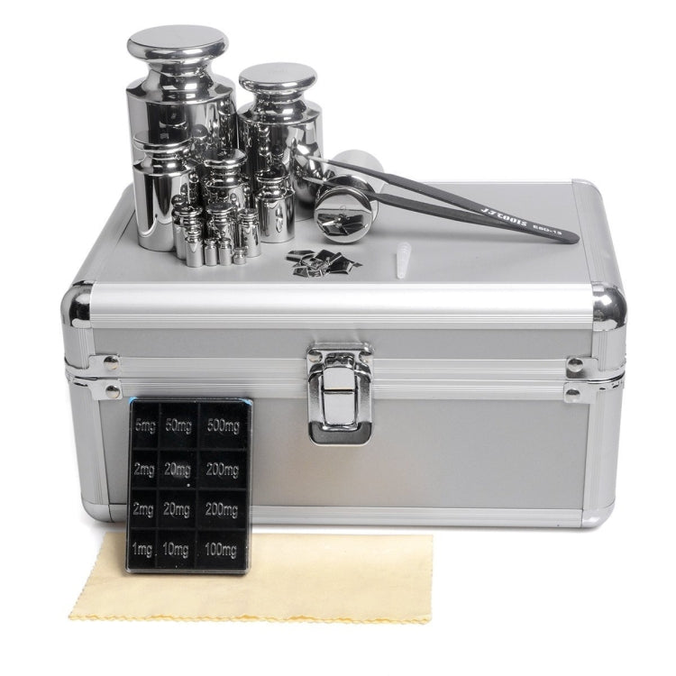 25pcs/set F1 Level 1mg-1kg Stainless Steel Standard Weights - Hanging Scales by PMC TechLife | Online Shopping South Africa | PMC TechLife