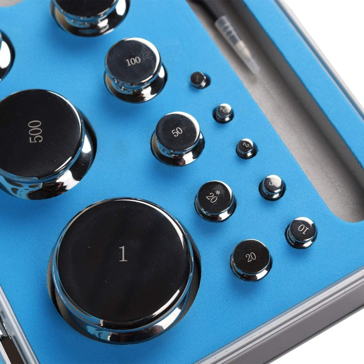 25pcs/set F1 Level 1mg-1kg Stainless Steel Standard Weights - Hanging Scales by PMC TechLife | Online Shopping South Africa | PMC TechLife