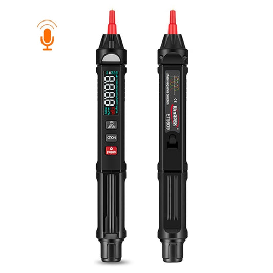 WinAPEX  ET8909  Digital Multimeter Voltage Test Pen Capacitance Meter Diode NVC Tester - free shipping - PMC Jewellery - Order now!