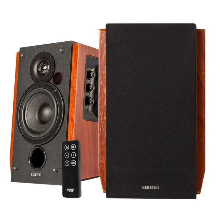 Edifier R1700BT Wireless Bluetooth HIFI Computer Speaker Subwoofer 2.0(Wood Grain) - free shipping - PMC TechLife - Order now!