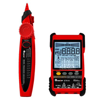 TOOLTOP 600m/1968ft Network Cable Length 2 in 1 Network Cable Finder Multimeter(7 pcs/set) - free shipping - PMC Jewellery - Order now!