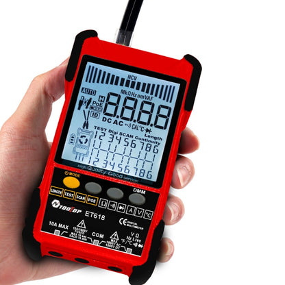 TOOLTOP 600m/1968ft Network Cable Length 2 in 1 Network Cable Finder Multimeter(7 pcs/set) - free shipping - PMC Jewellery - Order now!
