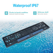 Solar Powered Rear View System Reversing Wireless Transmission Car Camera Display(RC01)