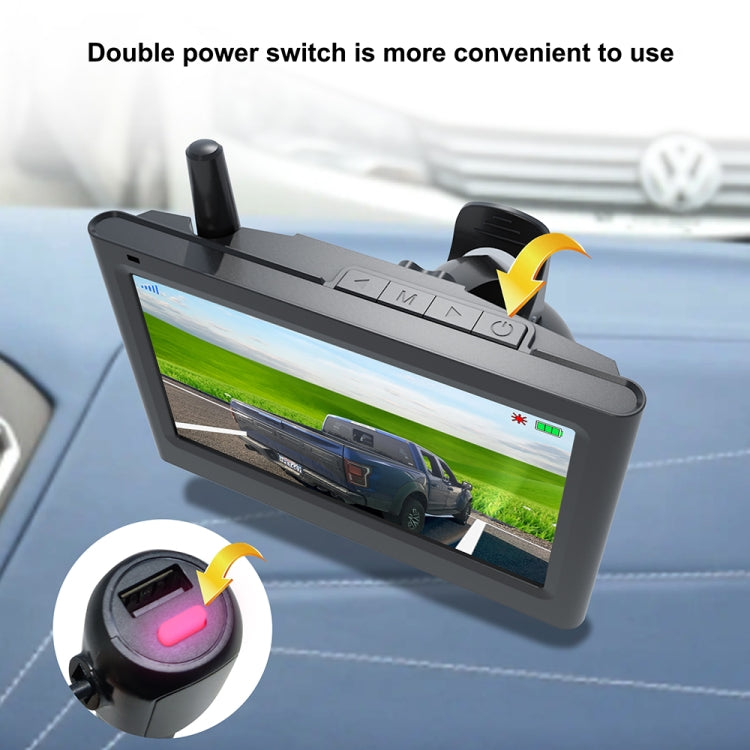 Solar Integrated License Plate Wireless Transmission Camera Reversing Display - free shipping - PMC TechLife - Order now!