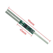 5pcs 7.4V Plus Nickel Long Strip Lithium Battery Protection Board 6A Overcurrent Battery Protection Board(As Show)