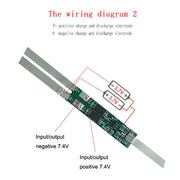5pcs 7.4V Plus Nickel Long Strip Lithium Battery Protection Board 6A Overcurrent Battery Protection Board(As Show)