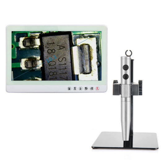 5 Million Digital Electron Microscope Magnifying Dermatoscope, Specification: B008+Z001 Bracket+10 inch Screen - free shipping - PMC Jewellery - Order now!
