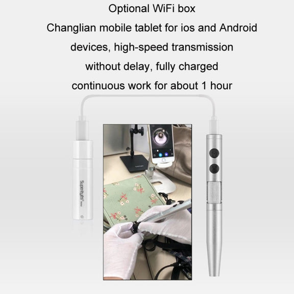 5 Million Digital Electron Microscope Magnifying Dermatoscope, Specification: B008+Z001 Bracket+10 inch Screen