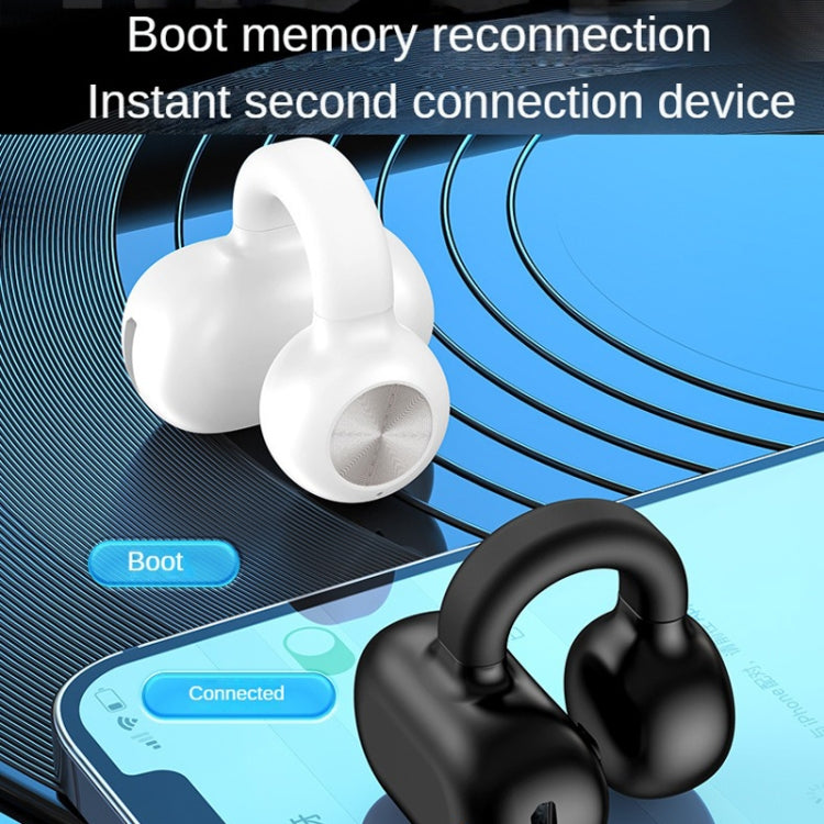 Z28 Wireless Ear Clip Type Single-Ear Bluetooth 5.3 Earphone(White Box Packag) - Bluetooth Earphone by PMC TechLife | Online Shopping South Africa | PMC TechLife