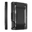 Credit Card Holder Wallets RFID Blocking Slim Metal Card Clip, Color: Black - free shipping - PMC TechLife - Order now!