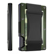 Credit Card Holder Wallets RFID Blocking Slim Metal Card Clip, Color: Army Green - Antimagnetic RFID Package by PMC TechLife | Online Shopping South Africa | PMC TechLife | Buy Now Pay Later Mobicred