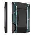 Credit Card Holder Wallets RFID Blocking Slim Metal Card Clip, Color: Dark Green - Antimagnetic RFID Package by PMC TechLife | Online Shopping South Africa | PMC TechLife | Buy Now Pay Later Mobicred