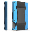 Credit Card Holder Wallets RFID Blocking Slim Metal Card Clip, Color: Blue - Antimagnetic RFID Package by PMC TechLife | Online Shopping South Africa | PMC TechLife | Buy Now Pay Later Mobicred