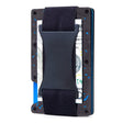 Credit Card Holder Wallets RFID Blocking Slim Metal Card Clip, Color: Blue Forging Carbon - Antimagnetic RFID Package by PMC TechLife | Online Shopping South Africa | PMC TechLife | Buy Now Pay Later Mobicred