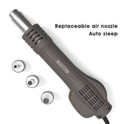 BAKU BA-601C+ Digital Display 2-In-1 Electric Soldering Iron Heat Exchanger Mobile Phone Maintenance Desoldering US Plug 110V