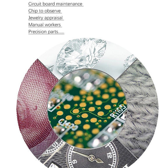 Baku BA-010T Electronic Microscopy Jewelry Appraisal Mobile Phone Circuit Board Repair Jade Magnifying Glass(EU Plug 220V)
