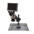 BAKU BA-011 Binomial Electronic Microscope Jewelry Appraisal Mobile Phone Repair With PCB Patch Repair Platform(EU Plug 220V) - free shipping - PMC TechLife - Order now!
