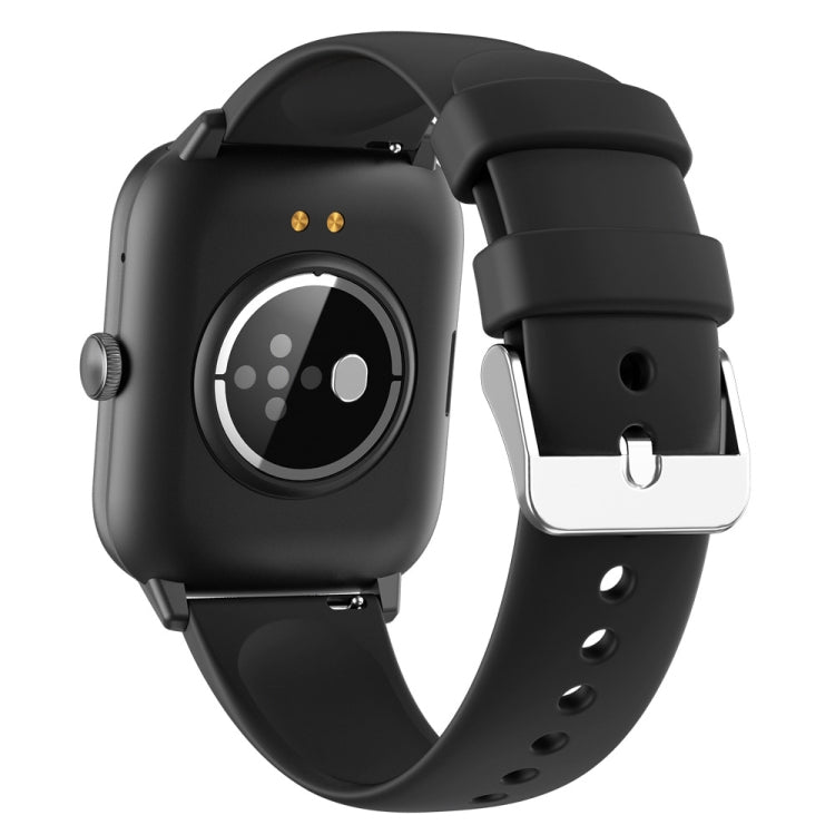 Aluminum Voice Assistant Music Blood Glucose Watch(Black) - Smart Watches by PMC TechLife | Online Shopping South Africa | PMC TechLife | Buy Now Pay Later Mobicred
