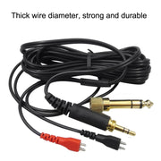 For Sennheiser HD25 / HD560 / HD540 / HD480 / HD430 / HD250 Headset Audio Cable(Two Sides Equivalent)
