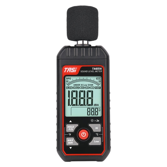 TASI TA651A Household Noise Tester Decibel Device - Light & Sound Meter by TASI | Online Shopping South Africa | PMC Jewellery | Buy Now Pay Later Mobicred