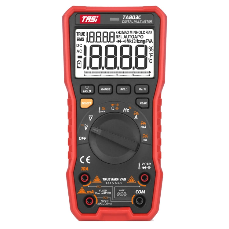 TASI TA803C Digital High Precision Multimeter Digital Display Household Multifunction Electrician Multimeter - free shipping - PMC TechLife - Order now!