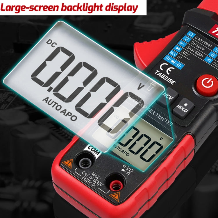 TASI TA8315B Clamp Type Multimeter High Precision Digital Ammeter - free shipping - PMC TechLife - Order now!