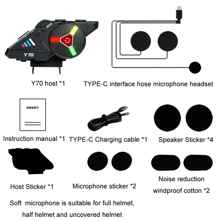 KUQIBAO Motorcycle Helmet Built-in Waterproof Bluetooth Earphone(Soft Microphone) - free shipping - PMC Jewellery - Order now!