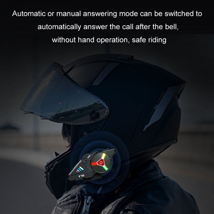 KUQIBAO Motorcycle Helmet Built-in Waterproof Bluetooth Earphone(Soft Microphone) - free shipping - PMC Jewellery - Order now!