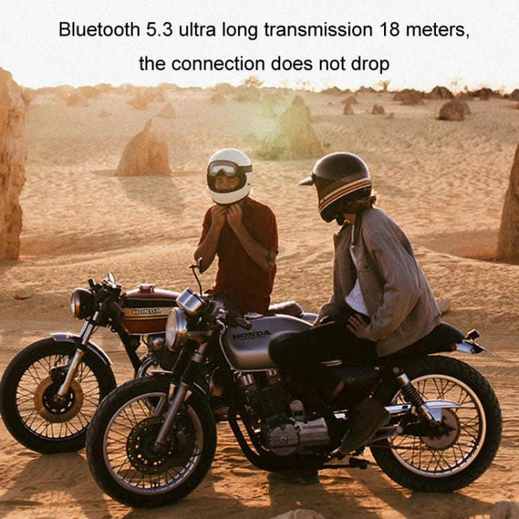 KUQIBAO Motorcycle Helmet Built-in Waterproof Bluetooth Earphone(Soft Microphone) - free shipping - PMC Jewellery - Order now!