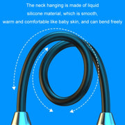 Wireless Hanging Neck Long Battery Life Sports Binaural Bluetooth Headset(Black OPP Bag)