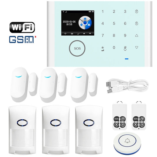 CS118   WIFI+GSM Tuya Smart Voice Alarm System Supports Amazon Alexa/ Google Assistant, Spec: Package 2 - free shipping - PMC Jewellery - Order now!