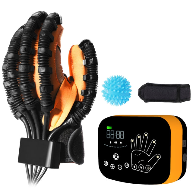 Intelligent Rehabilitation Robot Glove Trainer With AU Plug Adapter, Size: L(Host+Left Hand)