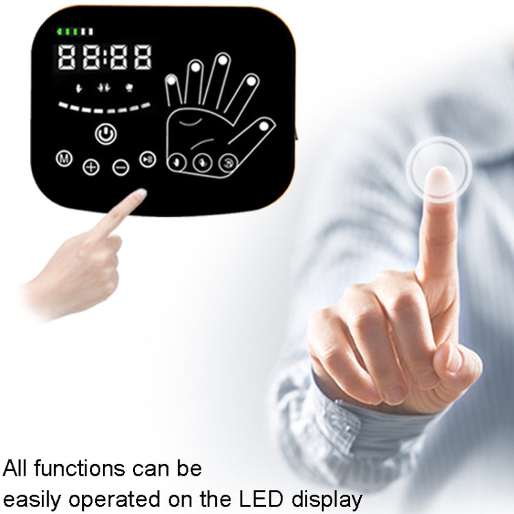 Intelligent Rehabilitation Robot Glove Trainer With AU Plug Adapter, Size: L(Host+Left Hand)