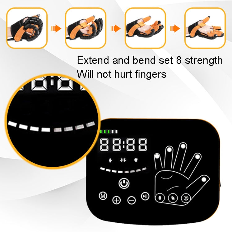 Intelligent Rehabilitation Robot Glove Trainer With AU Plug Adapter, Size: L(Host+Left Hand)