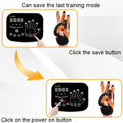 Intelligent Rehabilitation Robot Glove Trainer With AU Plug Adapter, Size: L(Host+Left Hand)