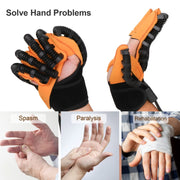 Intelligent Rehabilitation Robot Glove Trainer With US Plug Adapter, Size: S(Host+Right Hand)