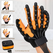 Intelligent Rehabilitation Robot Glove Trainer With US Plug Adapter, Size: S(Host+Right Hand)