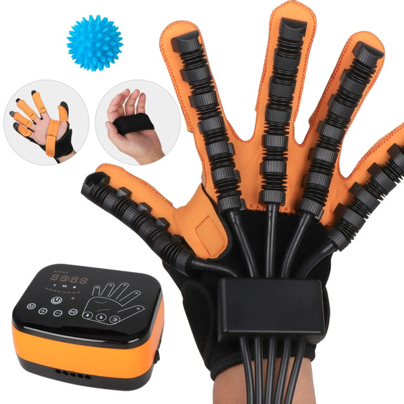Intelligent Rehabilitation Robot Glove Trainer With US Plug Adapter, Size: S(Host+Right Hand)