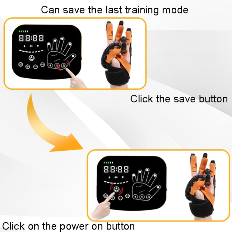 Intelligent Rehabilitation Robot Glove Trainer With US Plug Adapter, Size: S(Host+Right Hand)