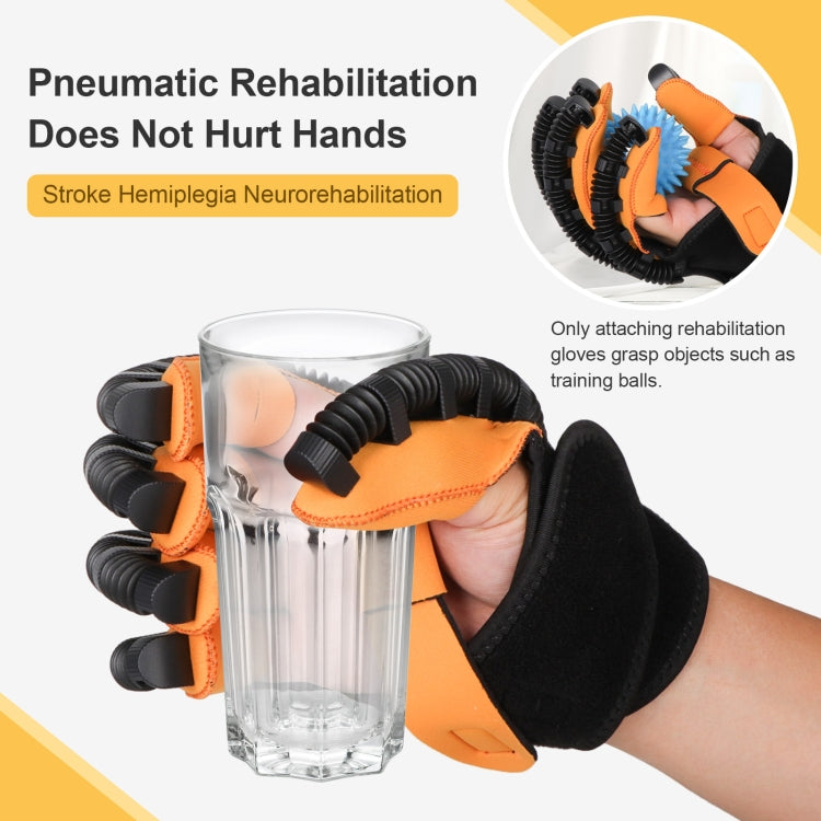 Intelligent Rehabilitation Robot Glove Trainer With US Plug Adapter, Size: S(Host+Right Hand)