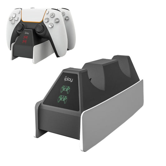 iplay HBP-260 For PS5 Handle Charging Seat Electric Game Handle Fast Charging Seat(Black) - Charger & Power by iplay | Online Shopping South Africa | PMC Jewellery | Buy Now Pay Later Mobicred