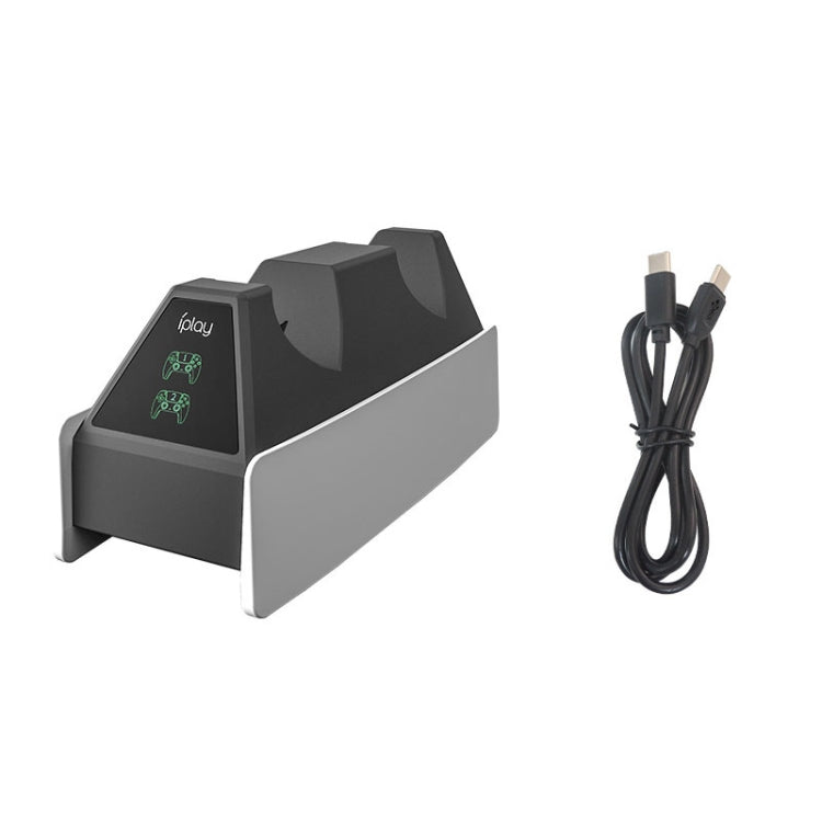iplay HBP-260 For PS5 Handle Charging Seat Electric Game Handle Fast Charging Seat(Black) - Charger & Power by iplay | Online Shopping South Africa | PMC TechLife | Buy Now Pay Later Mobicred