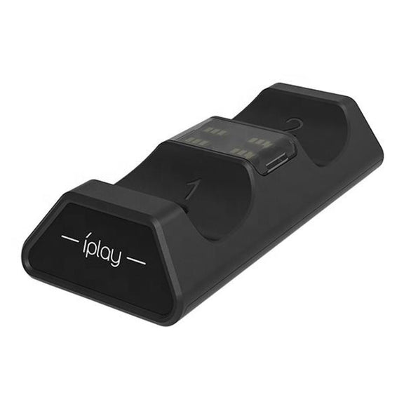 iplay HBP-263 For PS5 Handle Dual Seat Charging Support(Black)