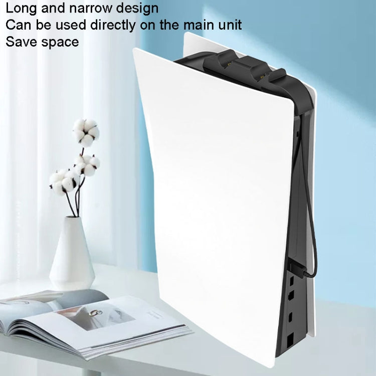 iplay HBP-300 For PS5 Game Handle Contact Dual Charging Base(Black) - Charger & Power by iplay | Online Shopping South Africa | PMC TechLife