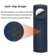 2pcs Remote Control Case For Amazon Fire TV Stick 2021 ALEXA 3rd Gen With Airtag Holder(Luminous Pink)