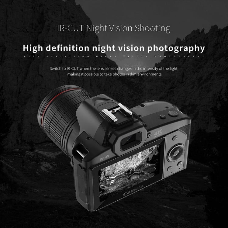 Dual-camera Night Vision 64 Million Pixel High-definition WIFI Digital Camera Standard+Handheld Bracket - free shipping - PMC TechLife - Order now!