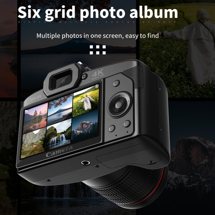 Dual-camera Night Vision 64 Million Pixel High-definition WIFI Digital Camera Standard+Handheld Bracket - free shipping - PMC TechLife - Order now!