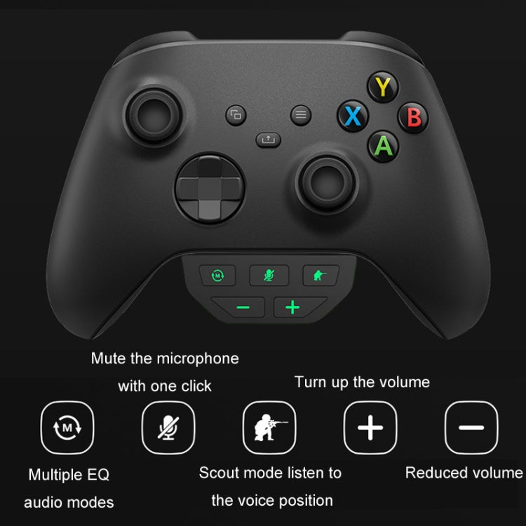 Iplay For XBOX ONE S/XBOX Series X Headphone Audio Adapter(Black) - Adapter & Cable by iplay | Online Shopping South Africa | PMC TechLife