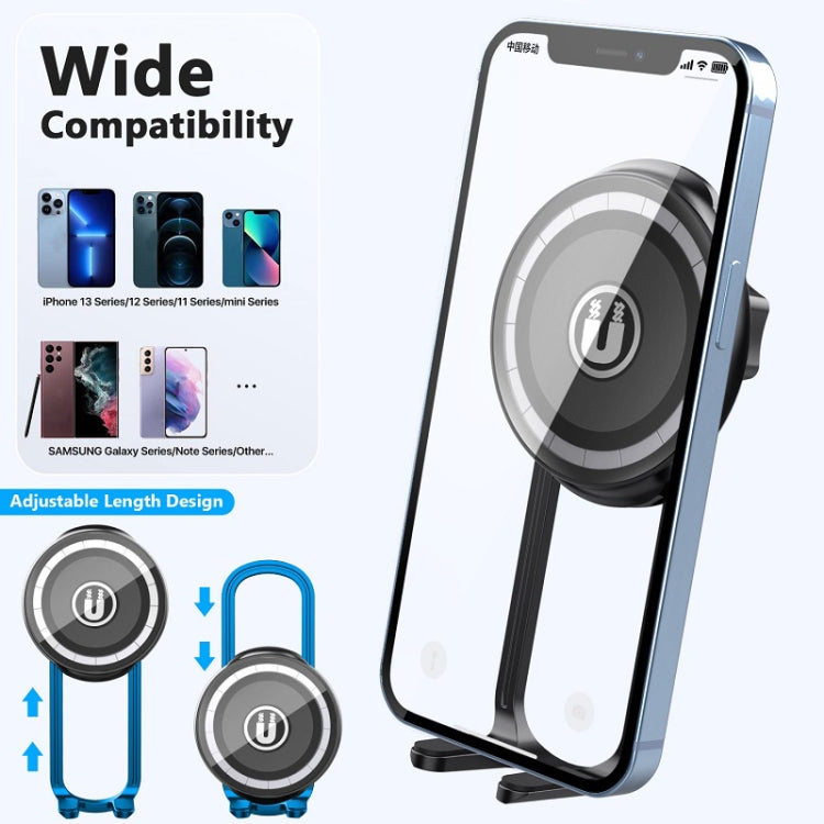 Car Central Control Air Outlet Mobile Phone Navigation Magnetic Suction Bracket, Model: LE-10 - Car Holders by PMC TechLife | Online Shopping South Africa | PMC TechLife